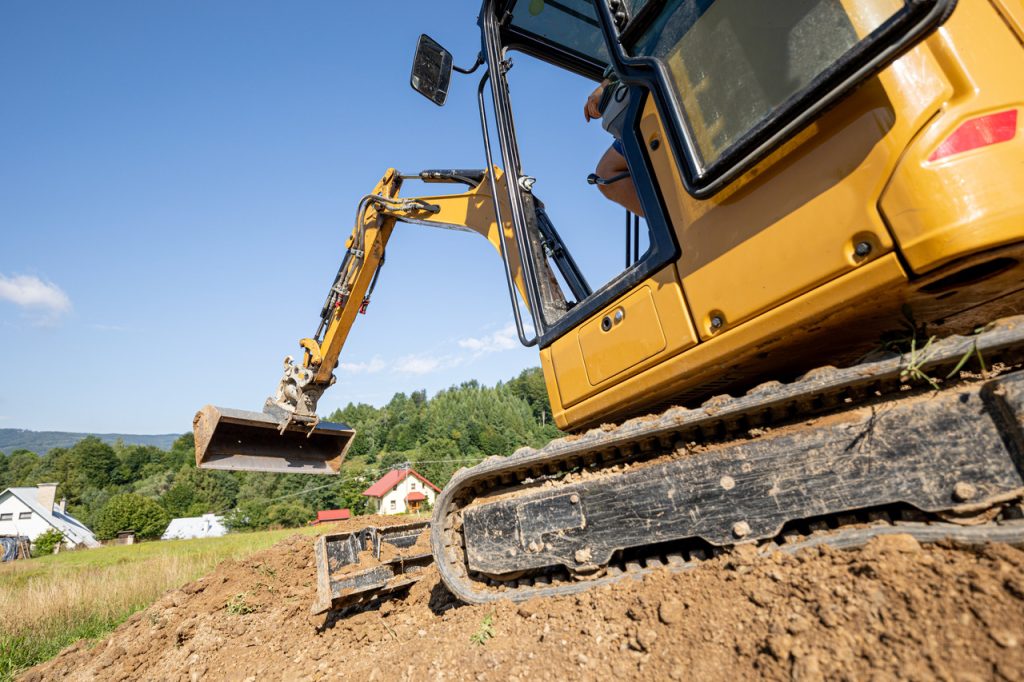 A digger driving experience can be a fun outdoor driving activity.