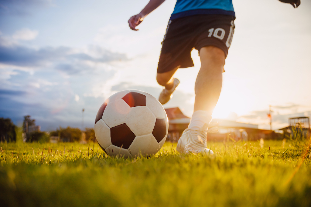 Activities Based on Football Positions, person playing football.